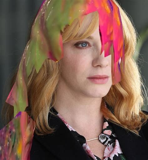 christina hendricks fake